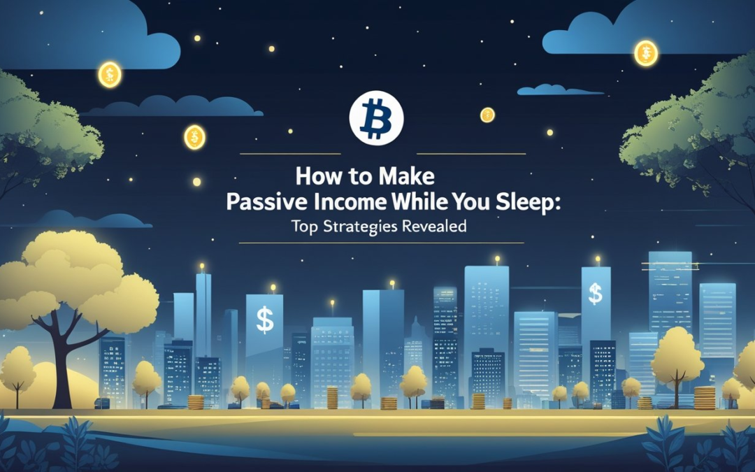 How to Make Passive Income While You Sleep: Top Strategies Revealed