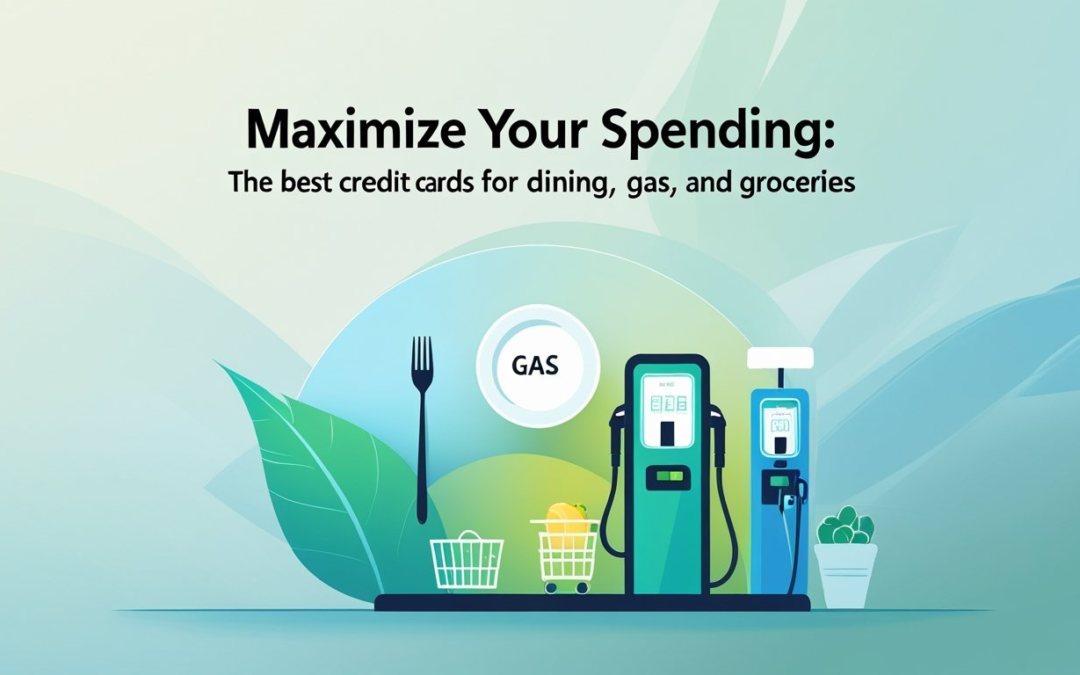 Maximize Your Spending: The Best Credit Cards for Dining, Gas, and Groceries