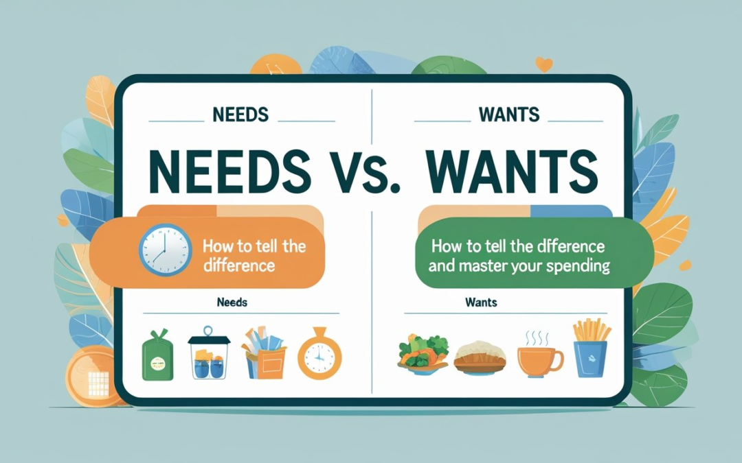Needs vs. Wants: How to Tell the Difference and Master Your Spending