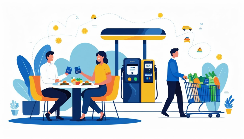 Maximize Your Spending: The Best Credit Cards for Dining, Gas, and Groceries