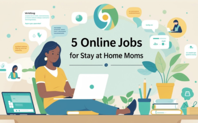 5 Online Jobs for a Stay at Home Mom to Earn Steady Income from Home