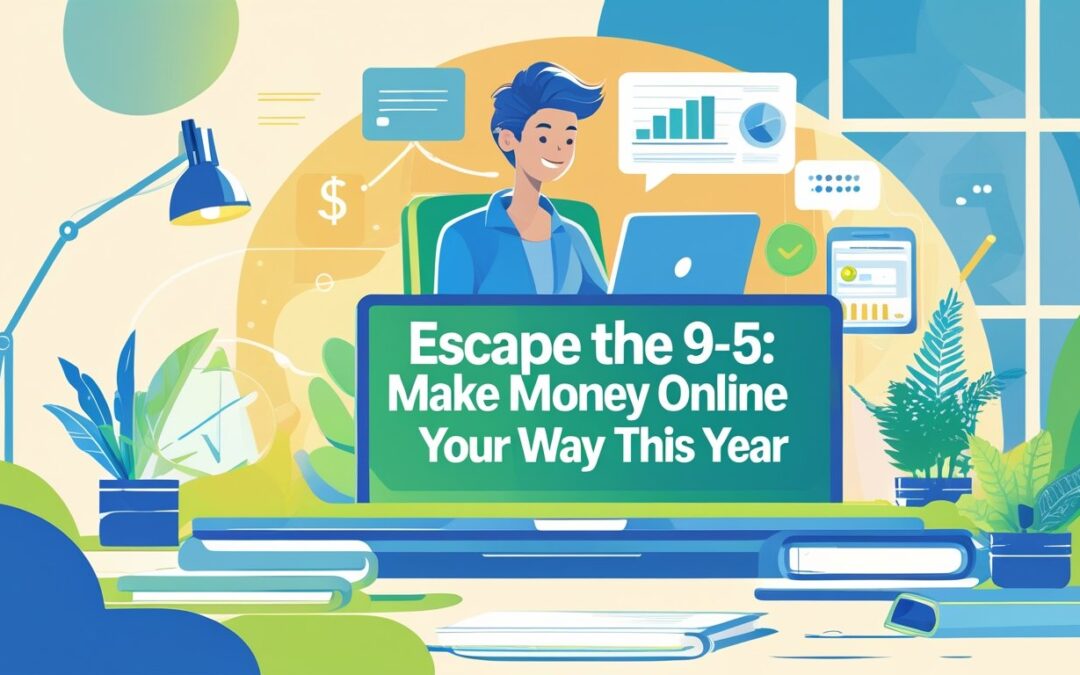 Escape the 9–5: Make Money Online Your Way This Year
